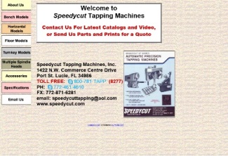 Speedycut Tapping Machines